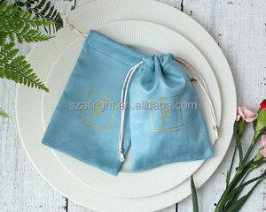 Custom Printed Suede European Jewelry Packaging <b>Drawstring</b> <b>Pouches</b> Custom Logo Silk Screen Printing Heat Transfer for Gift Use - Product Image 2