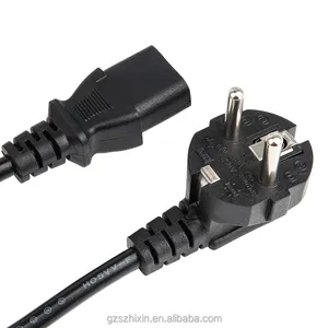 Three-Plug Straight Head 14/16/18 AWG Korea Power Cord