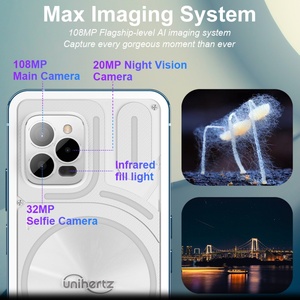 Teléfono Unihertz Original de 6.81 Pulgadas con Luz Ambiental Rítmica, 8GB 256GB, 108MP, G99, Teléfono Móvil con Visión Nocturna, Unihertz Luna - Product Image 6