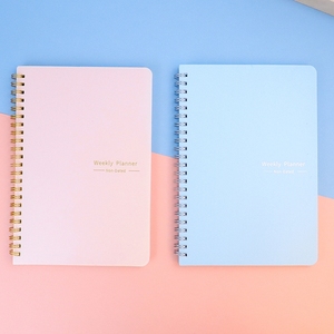 Cuaderno diario con logotipo personalizado, organizador de estudio, planificador semanal sin fecha - Product Image 5