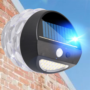 Lámpara de calle de energía Solar con <span class=keywords><strong>Sensor</strong></span> de movimiento PIR, luces de pared de inducción infrarroja alimentada por energía Solar, para camino de patio, hogar y jardín, pantalla de Hotel - Product Image 5