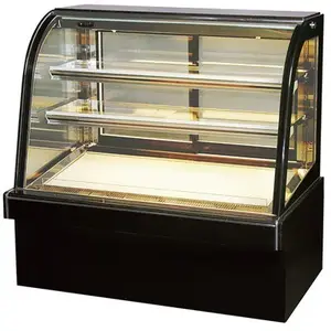 Espositore per torte SPM vetrina/espositore per torte bancone frigorifero/espositore per refrigeratore per torte espositore commerciale per frigorifero per torte