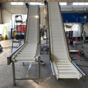 Pvc bant konveyör yeni tasarım soğutma tünel düz Pvc bant konveyör sistemi için toptan - Product Image 4