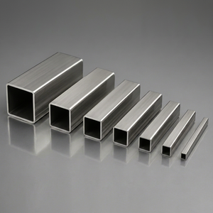 Tuyau carré soudé en acier inoxydable de haute qualité, grade 202 304 316, laminé à froid, finition mate ou brillante, tube sur mesure, Inde - Product Image 1