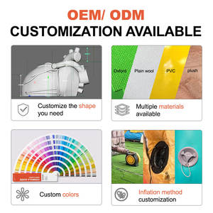 Lüks olay stil ve sahne efektleri için şişme dekoratif ayna topu dev PVC küre - Product Image 4