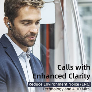 IPX5 Impermeable Tipo-C <span class=keywords><strong>J8Pro</strong></span> ENC Auriculares Sport Touch TWS Auriculares internos inalámbricos con batería Pantalla digital - Product Image 2