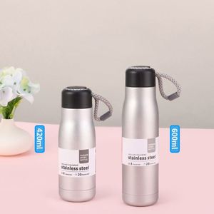 Wholesale Gym Sport Vacuum <b>Flask</b> Insulated Water <b>Bottles</b> Stainless Steel Thermos <b>Bottle</b> Portable Thermo Cup With Rope - Product Image 4