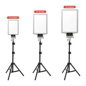 Panneau lumineux de diffusion en direct de 12 pouces, température de couleur 2500-9900K, réglage progressif, lumière d'appoint douce pour le streaming en direct - Product Image 6