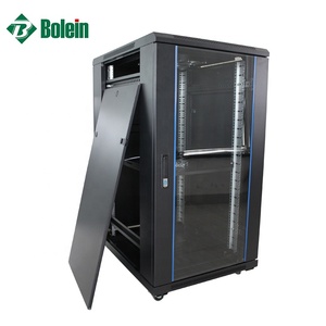 BOLEIN 15u de piso de puerta de vidrio de <span class=keywords><strong>centro</strong></span> de datos FDD redes rack de servidor de gabinete accesorios 12u 18u 32u 42u - Product Image 2