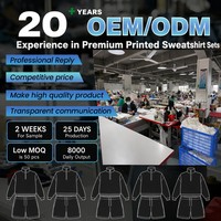 Ensemble de sweat-shirts à col montant personnalisés OEM ODM en molleton de coton épais pour femme avec broderie appliquée de lettres, fabricant de marque privée