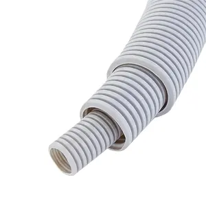 Ledes CSA ENT Tubo de manguera de conducto de PVC corrugado eléctrico de 3 pulgadas Flexible para cableado