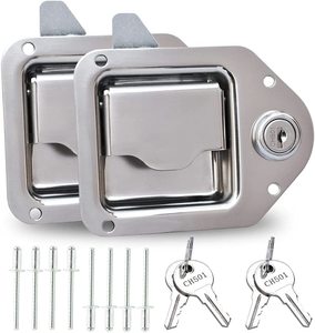 In acciaio inox generatore Diesel baldacchino armadio Caravan serratura della porta rimorchio cassetta degli attrezzi RV maniglia del tetto chiusura a levetta serratura del pannello per uteDrawe - Product Image 1