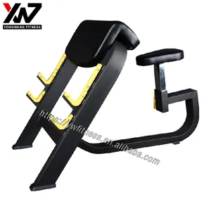 Shandong commercial gym equipment seated preacher curl