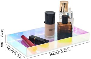 Mécanisme tiroir flottant en acrylique, organisateur pour maquillage coloré, pour tous les produits cosmétiques, petites choses - Product Image 5