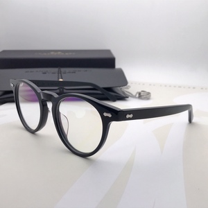 6 PANTO Montature per Occhiali in Acetato Italiano di Alta Qualità con Logo Personalizzato, Occhiali da Vista alla Moda Disponibili in Stock - Product Image 4