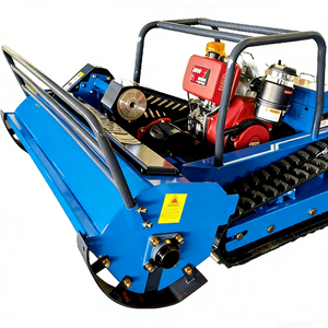 Cortadora de Césped Robótica Eléctrica Landward Crawler con Control Remoto, Compacta, Inteligente e Inalámbrica para Pendientes y Campos de Golf - Product Image 4