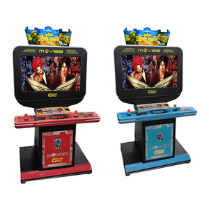 32 inch màn hình LCD đồng tiền hoạt động chiến đấu Arcade hai người chơi trò chơi chiến đấu trò chơi trong nhà phần cứng hộp boxing Vua giao diện điều khiển - Product Image 4