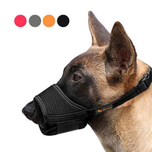 Bozal de nailon para perros, suave y ajustable, acolchado, de ajuste rápido, cómodo, para entrenamiento de mascotas - Product Image 1