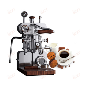 เครื่องชงกาแฟเอสเพรสโซแบบกดมือ 2 โถหม้อต้ม แรงดันคงที่ 9 บาร์ ระบบสกัดแบบแปรผัน 16 บาร์ แบบพกพา สำหรับใช้ในบ้าน แบบคันโยก - Product Image 1