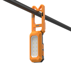 Lampe de travail LED rechargeable à haut lumen pour réparation d'urgence en extérieur, lampe torche puissante avec crochets et base magnétique - Product Image 5