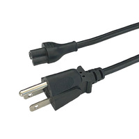Vente en gros de câble d'ordinateur japonais standard JET PSE 3 broches 0.75mm2 15A 250V câble d'alimentation 3 prises matériau en caoutchouc cordon d'alimentation japonais