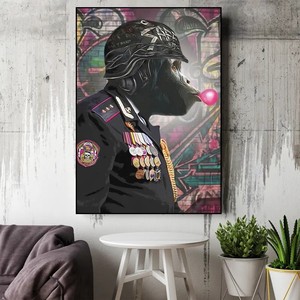 <strong>Etsy</strong> Dropshipping 100% Hand Painted Animal <strong>Art</strong> Hand Made Oil Painting <strong>Art</strong> <strong>Wall</strong> Canvas Oil Painting - Product Image 2
