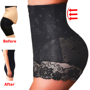 Pantaloncini Modellanti Sexy in Pizzo con Cerniera, Shapewear Contenitivo, Solleva Glutei, Modellatore <span class=keywords><strong>Vita</strong></span> - Product Image 3