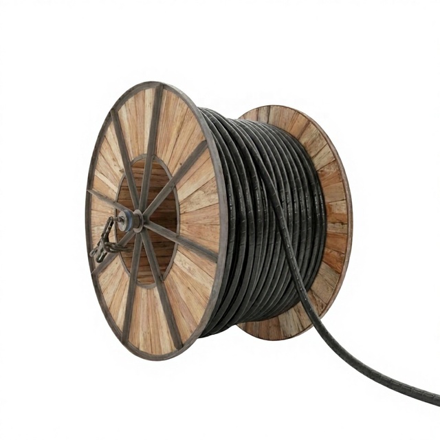 XLPE Insulated PE Sheathed Single Core Copper Aluminum Conductor High Tension Power Cable 64/110KV 127/220KV for Air Underground