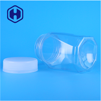 Fabricant de pots en plastique transparent de qualité alimentaire OEM avec couvercle en aluminium pour solutions de stockage alimentaire en vrac