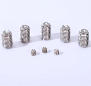 Juego de tornillos hexagonales LeGood con cabeza moleteada DIN 916 de acero inoxidable - Product Image 6