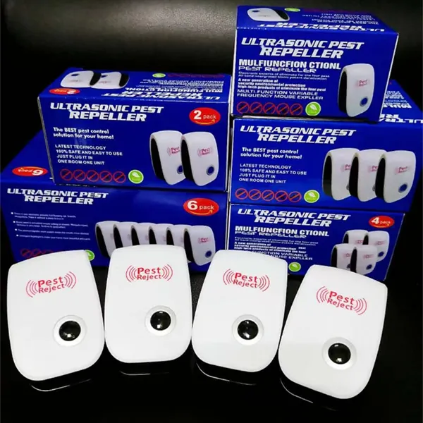 Electronic Ultrasonic Rat Mouse Repellent sonic Anti Mosquito Insect Pest Killer Repeller Rodent Control Long EU US plug