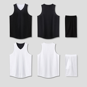 Qzjc <span class=keywords><strong>2025</strong></span> đồng phục đội đào tạo hai mặt theo phong cách Mỹ tùy chỉnh bộ đồng phục bóng rổ nam nữ cộng với kích thước bao gồm - Product Image 6