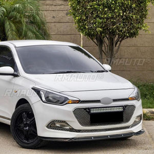 Protector de Parachoques Delantero para Automóvil, Color Negro Brillante, Difusor, Alerón, Protector, Accesorios de ABS para Hyundai I20 MK2 Pre-facelift 2015-2017 - Product Image 4