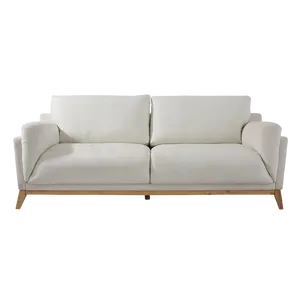 Nisco Cheap Price Living Room Loveseat Fabric Two-Seater Sofa