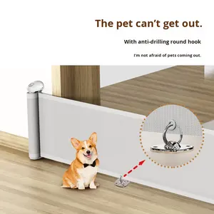 <span class=keywords><strong>Barrière</strong></span> pour animaux de compagnie personnalisée de 45 cm, <span class=keywords><strong>anti</strong></span>-escalade, en plastique, pour lapins, chiens et petites races - Product Image 4