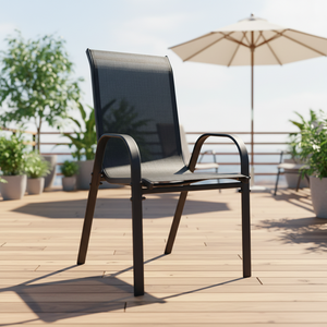 Chaise de salle à manger moderne en acier <span class=keywords><strong>BENNOS</strong></span> BNS-100008D, idéale pour l'extérieur, les parcs et l'ameublement domestique – Meilleure vente - Product Image 3