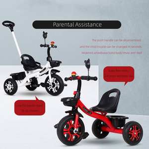 Triciclo multifunzionale a <span class=keywords><strong>3</strong></span> ruote per bambini <span class=keywords><strong>2</strong></span> in 1 per bambini in bicicletta <span class=keywords><strong>3</strong></span> ruote - Product Image 6