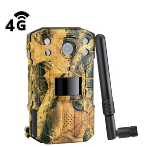 4G LTE 0.3s temps de déclenchement 128 go de Vision nocturne cellule <span class=keywords><strong>cellulaire</strong></span> cerf surveillance de la faune jeu Wildkamera piège <span class=keywords><strong>chasse</strong></span> caméra solaire - Product Image 1