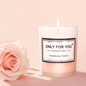 Juego de cesta de regalo de Spa relajante para cumpleaños, Día de San Valentín, vela de boda, jabón, vaso de vino, logotipo personalizado, juego de regalo para mujer, mamá - Product Image 3