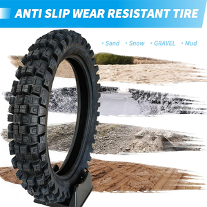 Pneu de moto sur mesure 110/90-19 XY-1607I 50% caoutchouc naturel, résistant à l'abrasion, pneu de rallye pour expéditions en zones arides et accidentées - Product Image 3