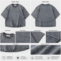 Camiseta de Algodón de 400 g/m² para Hombre, de Alta Calidad, para Sublimar, al por Mayor, con Logo, Tipo Polo
