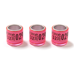 2025 Hoge Kwaliteit Klassieke Gepersonaliseerde Herbruikbare Racing <span class=keywords><strong>Pigeon</strong></span> <span class=keywords><strong>Ring</strong></span> van <span class=keywords><strong>Plastic</strong></span> met Naam voor Huisdieren Buitengebruik - Product Image 3