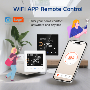 Haftalık <span class=keywords><strong>Program</strong></span> çoklu fonksiyonları ile ev yerden ısıtma için Tuya akıllı dijital termostat CE RoHS sertifikalı <span class=keywords><strong>2</strong></span> yıl garanti - Product Image 2