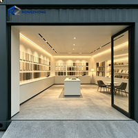 Salle d'exposition modulaire en panneaux sandwich pour expositions, présentoirs et réceptions professionnelles