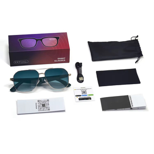 GY100 Smart Sunglasses Multi Language Wireless Translator Voice Assistant Magnetic Charging BT Ai Translation Glasses - Product Image 6