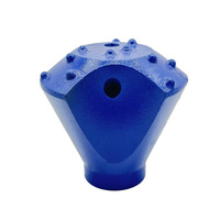 Foret à dents sphériques forgé et traité thermiquement T38 pour le forage de dynamitage minier et la construction de tunnels, compatible avec les perceuses à percussion