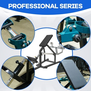 Vendita Diretta dalla Fabbrica: Attrezzatura Commerciale per <span class=keywords><strong>Palestra</strong></span> - T-Bar Row con Supporto per il Petto e Carico a Piastre, Macchina per Allenamento della Forza Inclinata T-Bar Row - Product Image 4