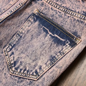 Pantalones Vaqueros Desgastados de Moda Urbana para Hombre, Estilo Hip Hop, Corte Recto, Cintura Media, Color Azul Invernal, Técnica de Lavado - Product Image 4