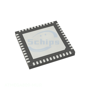 ชิ้นส่วนอิเล็กทรอนิกส์ 48 VFQFN Exposed Pad ATMEGA809-MUR แบบฝังตัว มีสินค้าในสต็อก - Product Image 1