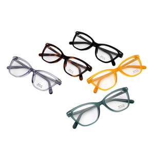 Unisex Cat Eye Solid Acetate Prescription Glasses Frame 86018 Multiple Color Options Metal Hinge Eyewear Eyeglasses Frame